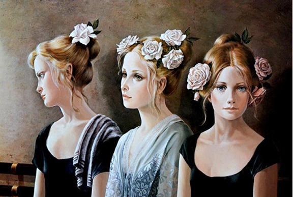 Pati Bannister - Rehearsal - Limited Edition Lithograph