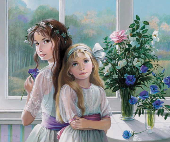Pati Bannister - Sunday Afternoon - Limited Edition Lithograph