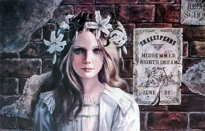 Pati Bannister - Titania - Limited Edition Lithograph