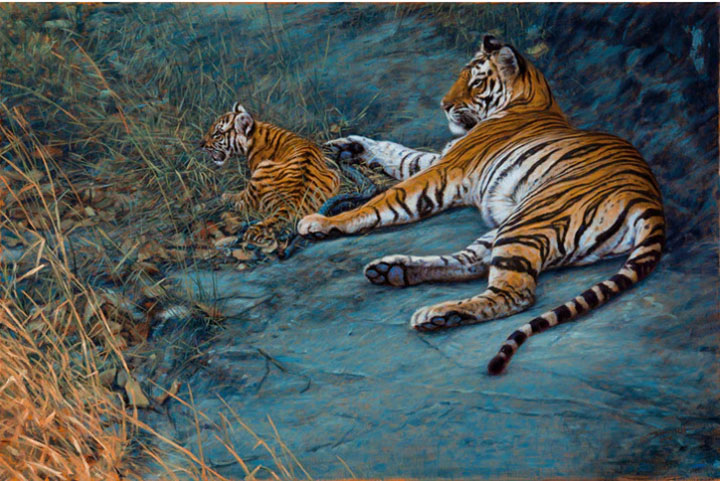 John Banovich - An Elephant Under Her Bed - Limited Edition Giclee on Canvas