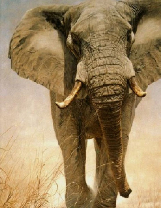 John Banovich - Right of Way - Limited Edition Giclee on Canvas