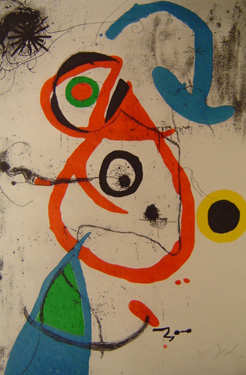 Herndon Fine Art offers authenticated Joan Miró fine art, including rare hand-signed limited edition lithographs, Surrealist color etchings, and aquatint engravings.