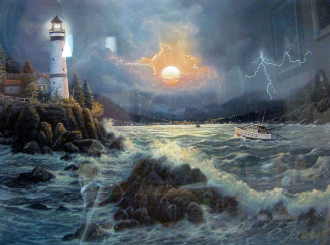Jesse Barnes - A Light for My Path - Limited Edition Lithograph