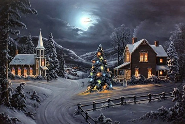 Jesse Barnes - All Is Bright - Limited Edition Lithograph