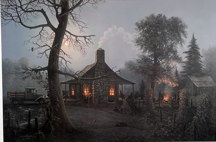 Jesse Barnes - Country Reunion - Limited Edition Lithograph