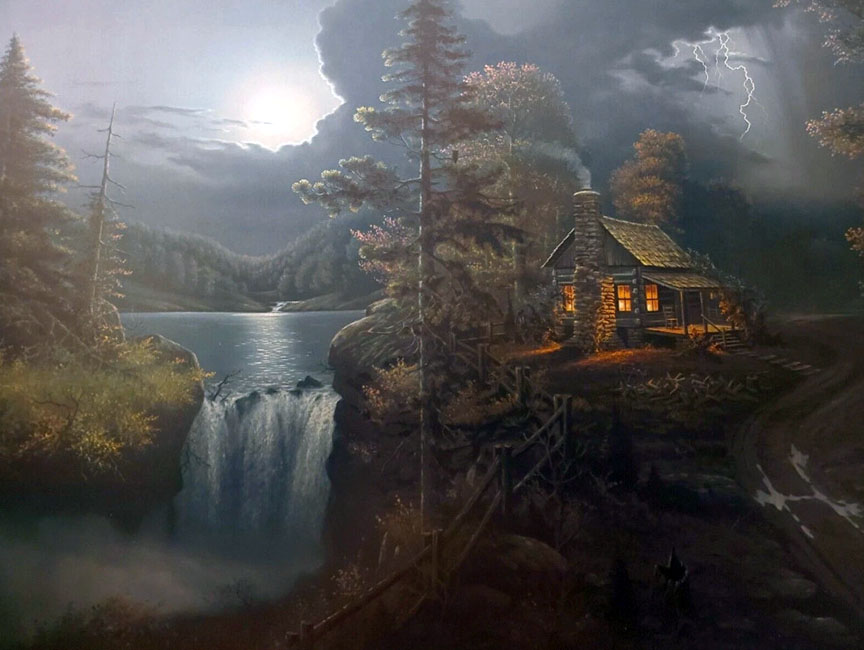 Jesse Barnes - Harmony with Nature - Limited Edition Lithograph