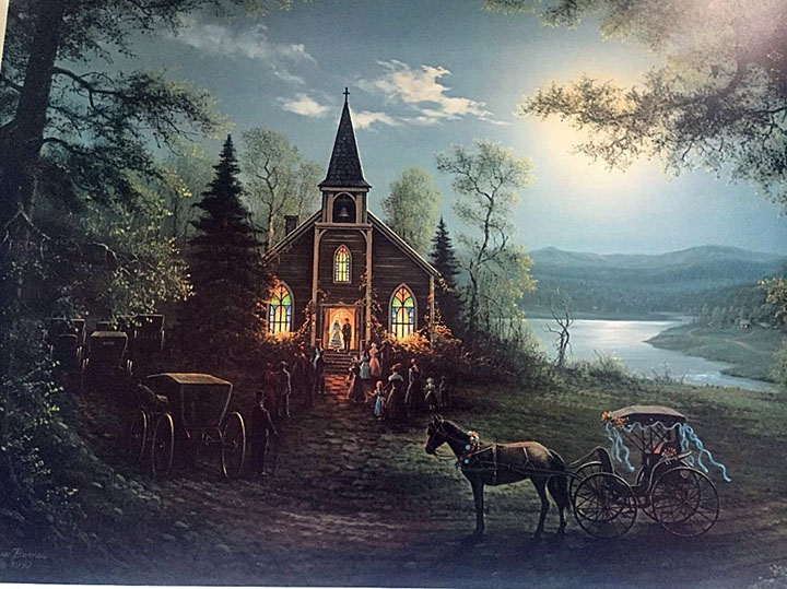 Jesse Barnes - Love Is Forever - Limited Edition Lithograph