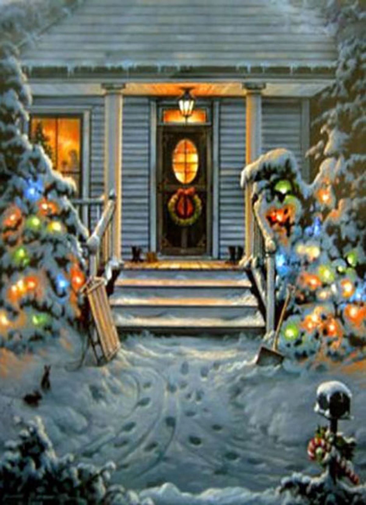 Jesse Barnes - Season’s Greetings - Limited Edition Lithograph