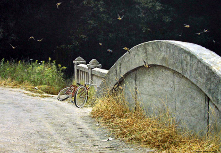 Robert Bateman - At the Bridge Cliff Swallows - Limited Edition Lithograph