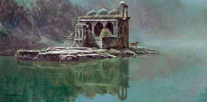 Robert Bateman - Hindu Temple - Tiger - Limited Edition Lithograph