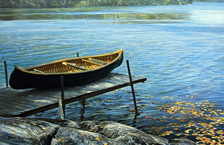 Robert Bateman - Rocky Point - October - Limited Edition Lithograph
