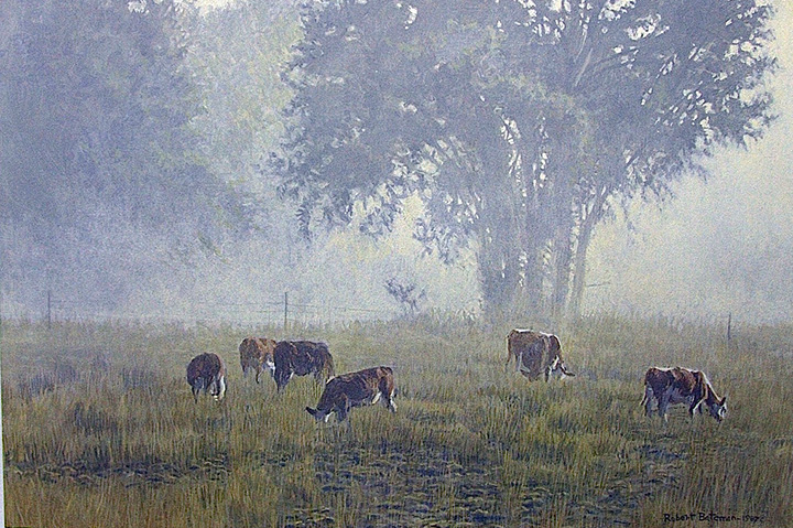 Robert Bateman - Summer Morning Pasture - Limited Edition Lithograph