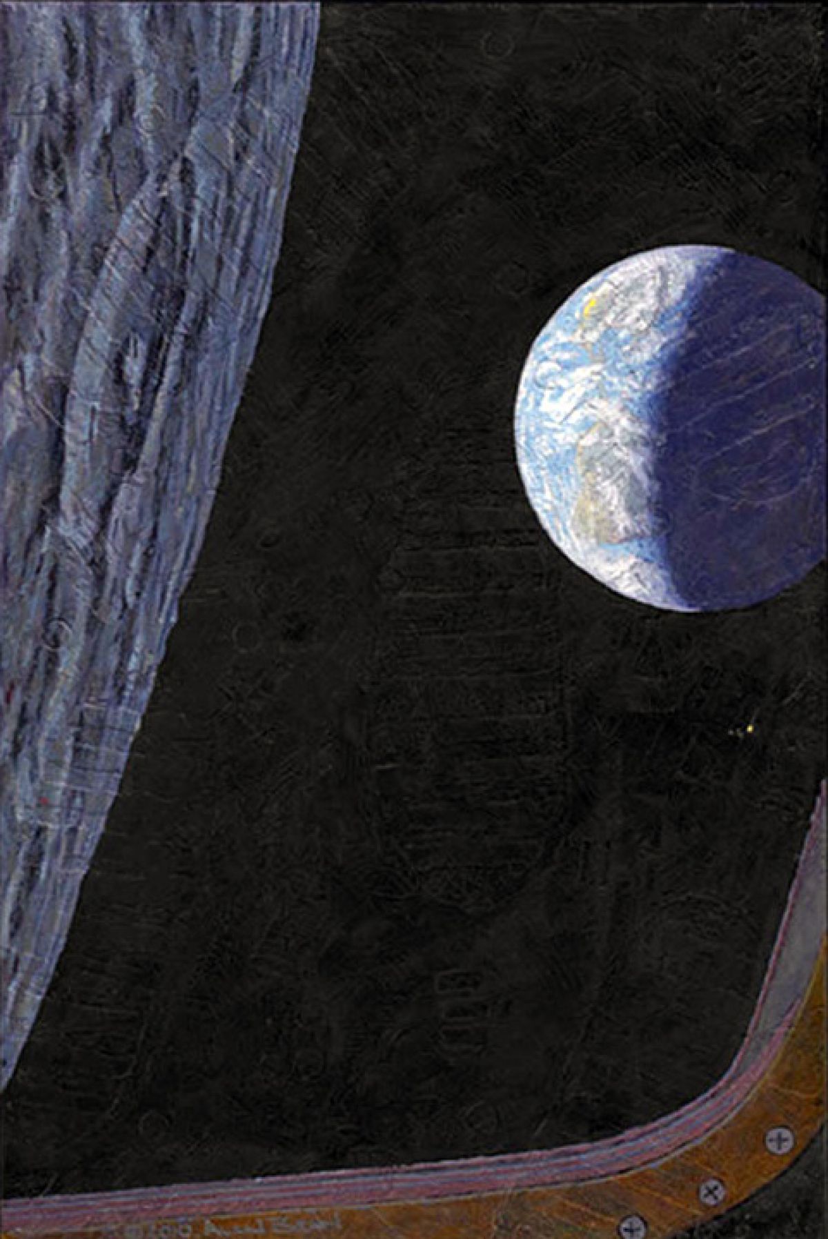 Alan Bean - A Window On the End of an Era - Limited Edition Giclee on Canvas