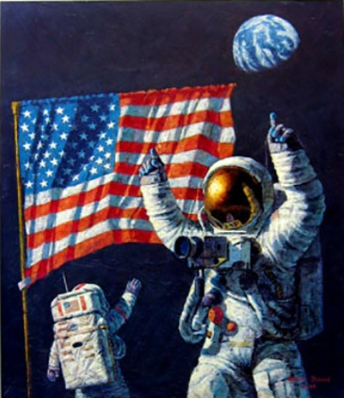 Alan Bean - In The Beginning - Limited Edition Giclee