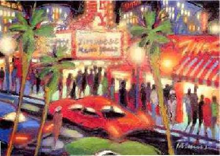 James Talmadge - Before the Show - Limited Edition Serigraph