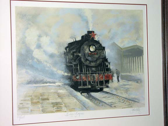 John Kelly - Beijing Express - Limited Edition Lithograph