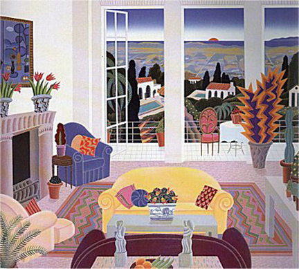 Thomas McKnight - Bel Air - Limited Edition Serigraph