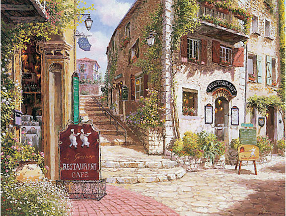 Sam Park - Bella Franche - Limited Edition Serigraph on Canvas