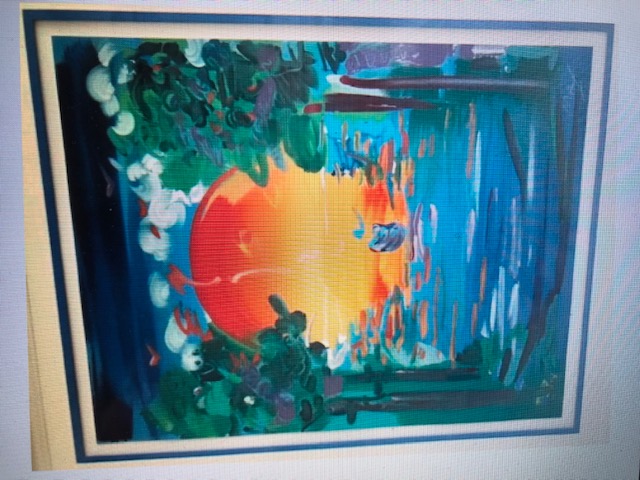 Peter Max - Better World - Limited Edition Serigraph