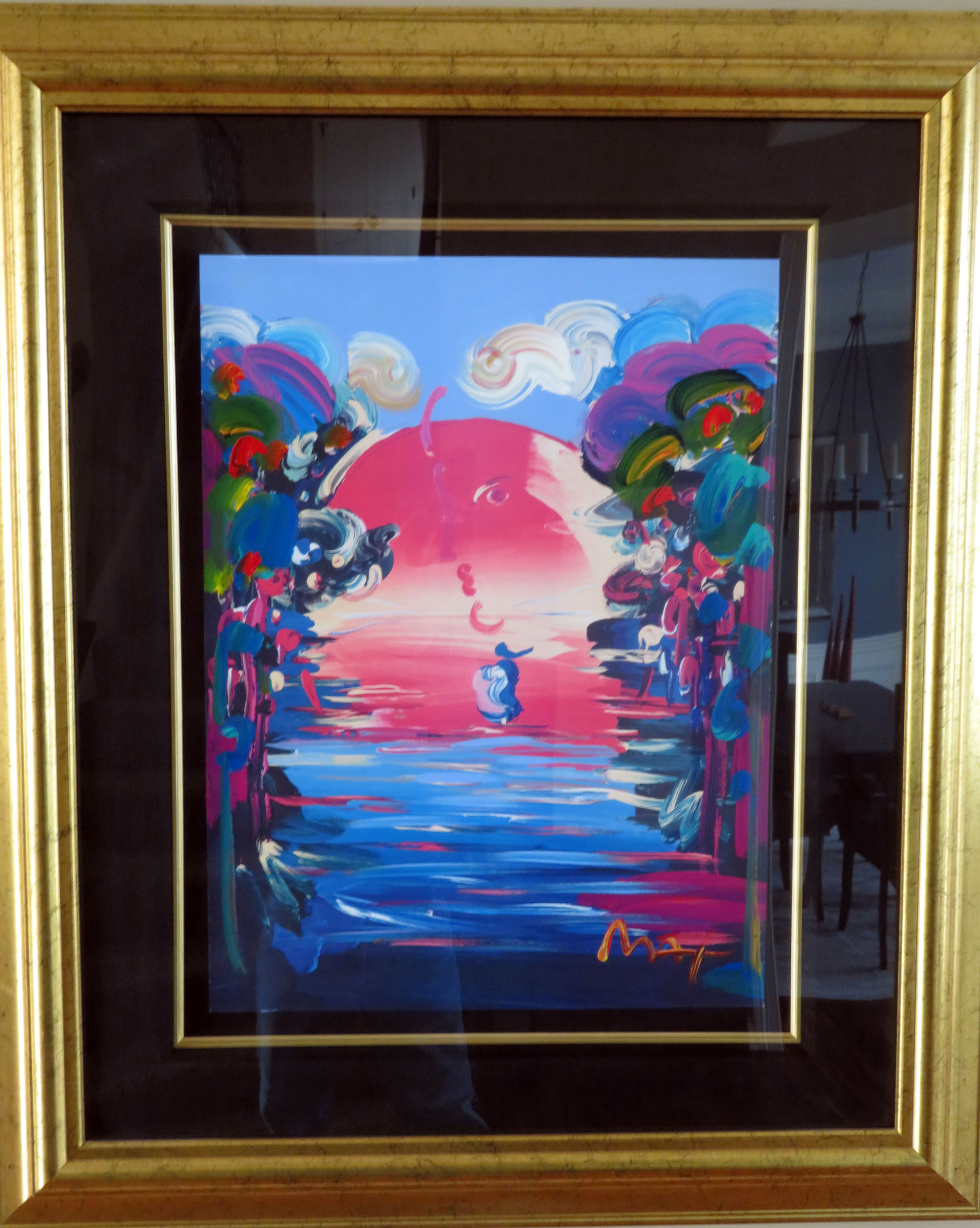 Peter Max - Better World III - Original Mixed Media / Acrylic / Color Lithography