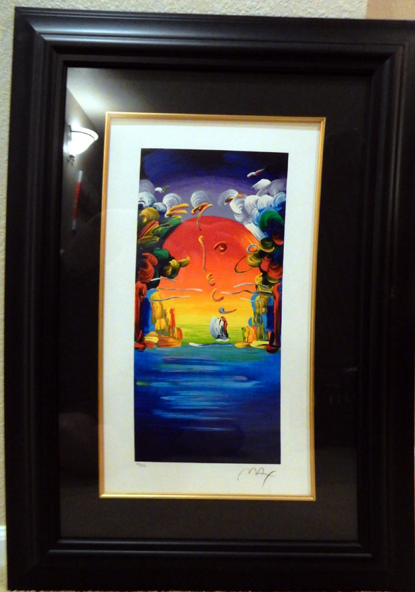 Peter Max - Better World - Limited Edition Serigraph