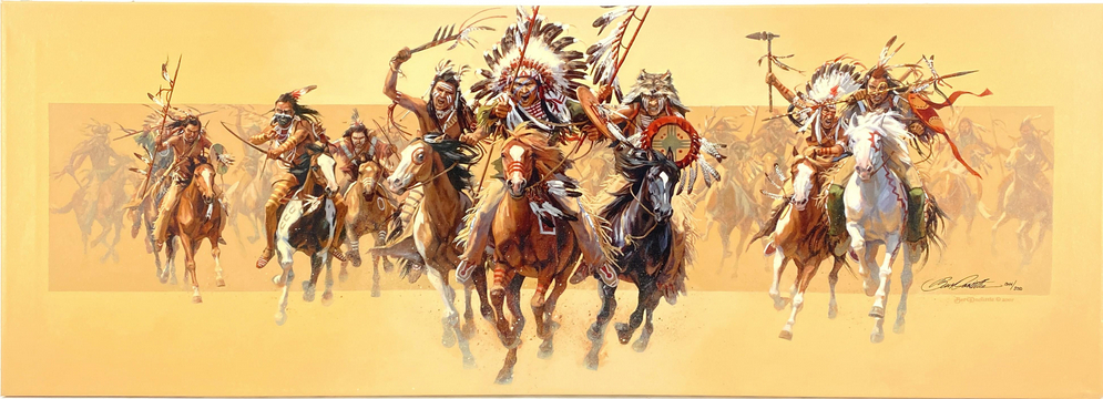 Bev Doolittle - Beyond Negotiations - Limited Edition Fine Art on Canvas