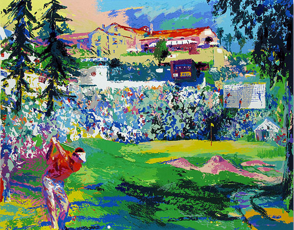 Leroy Neiman - Big Time Golf Suite - Limited Edition Serigraph