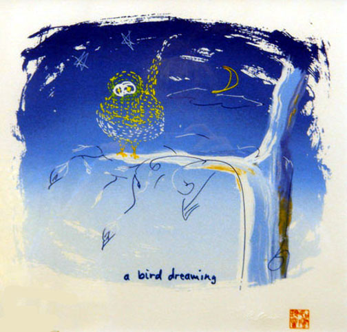 John Lennon - Bird Dreaming - Limited Edition Lithograph