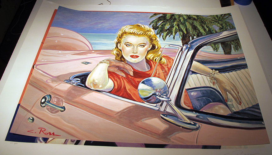 Colleen Ross - Bird of Paradise - Limited Edition Serigraph