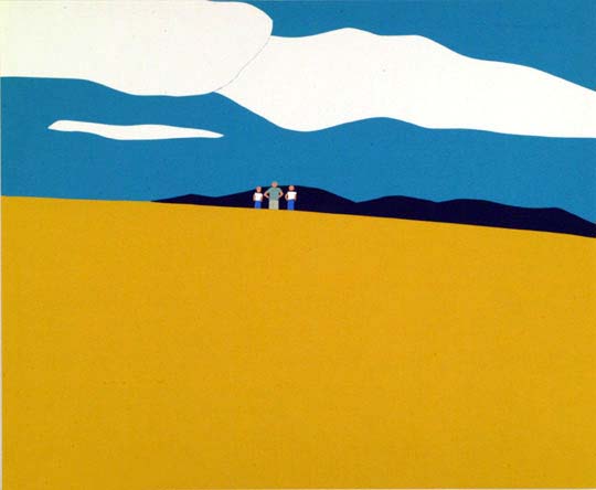 Alex Katz - Blueberry Field - Limited Edition Silkscreen