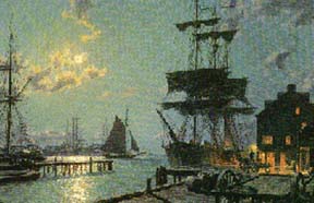 John Stobart - Boston Waiting for the Dawn - Limited Edition Lithograph