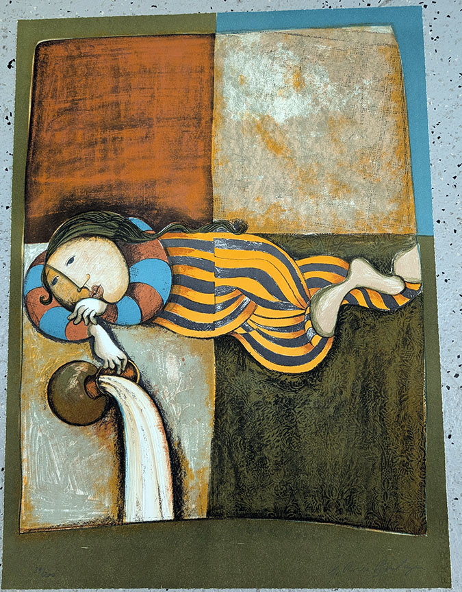 Graciela Rodo Boulanger - Zodiac Suite - Limited Edition Lithograph