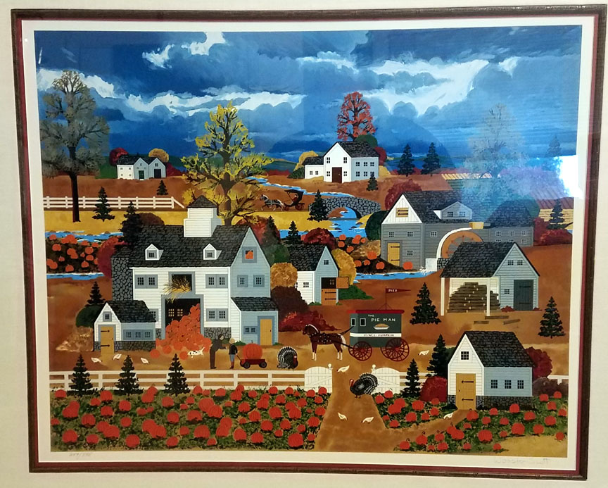 Jane Wooster Scott - Bountiful Harvest - Limited Edition Serigraph