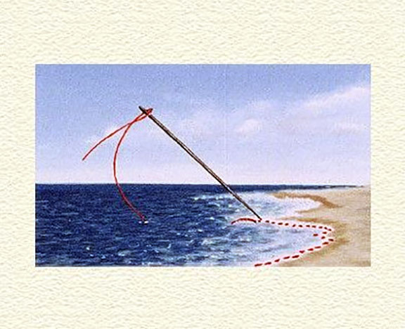 Fanny Brennan - Basted Waves - Limited Edition Lithograph