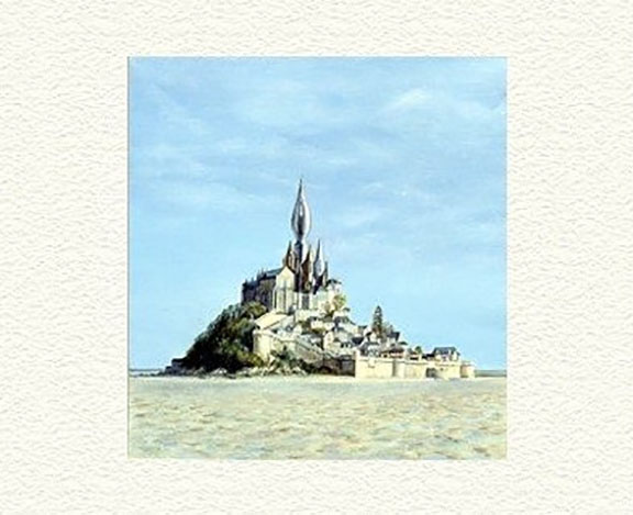 Fanny Brennan - Mont St. Michel - Limited Edition Lithograph