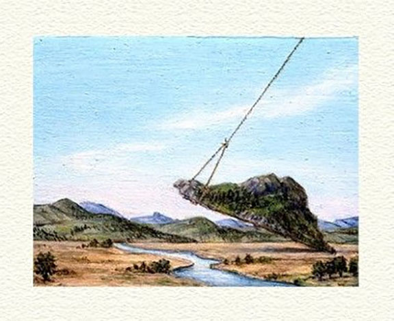 Fanny Brennan - Mountain Lift - Limited Edition Lithograph