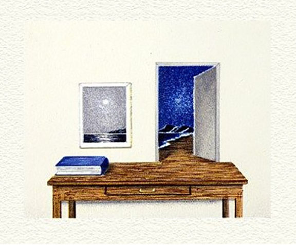 Fanny Brennan - Night Table - Limited Edition Lithograph