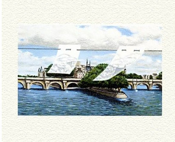 Fanny Brennan - Pont Neuf - Limited Edition Lithograph