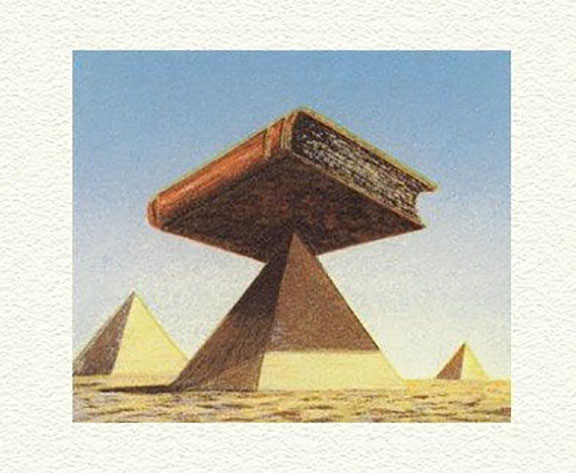 Fanny Brennan - Pyramid - Limited Edition Lithograph