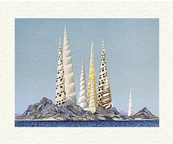 Fanny Brennan - Shell City - Limited Edition Lithograph