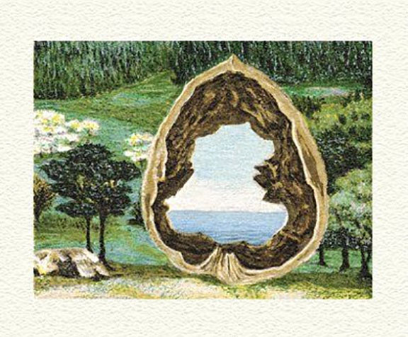 Fanny Brennan - Walnut - Limited Edition Lithograph
