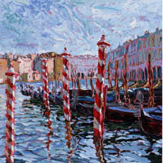 Marco Sassone - Bricole Rosse - Limited Edition Serigraph