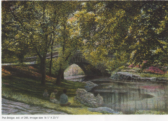 Harold Altman - Bridge - Limited Edition Lithograph
