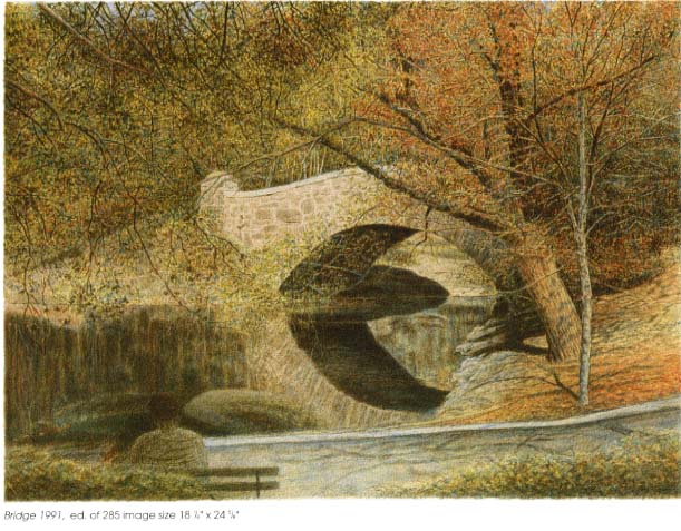 Harold Altman - Bridge - Limited Edition Lithograph