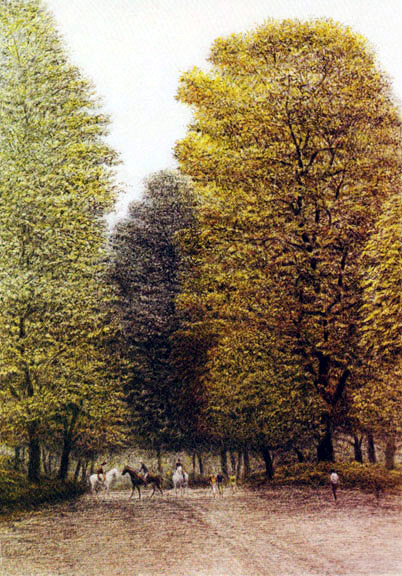 Harold Altman - Bridle Path - Limited Edition Lithograph