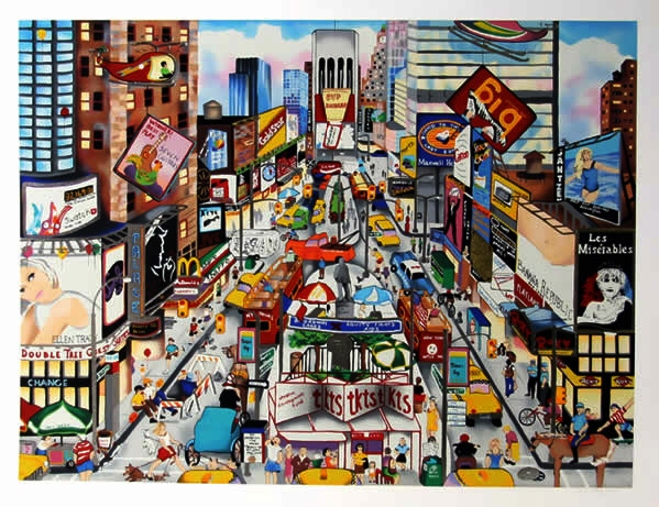 Linnea Pergola - Broadway Summer - Limited Edition Serigraph