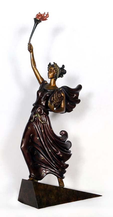 Erte - Liberte - Limited Edition Bronze Sculpture