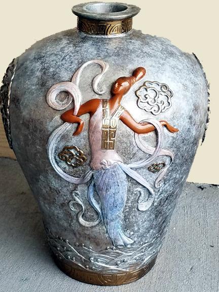 Erte - Oriental Mystery II - Limited Edition Bronze Sculpture