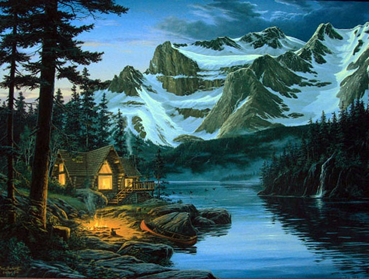 Fred Buchwitz - Secluded Paradise - Limited Edition Fine Art on Canvas