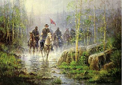 G Harvey - Bull Run - Limited Edition Lithograph